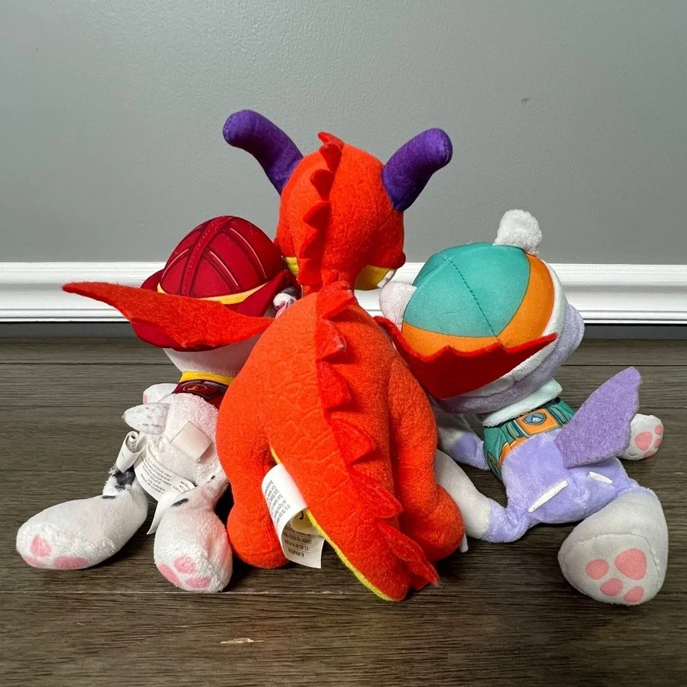 Paw Patrol Plush‎ Toy Bundle Marshall Sparks Everest Stuffed Animals Kids